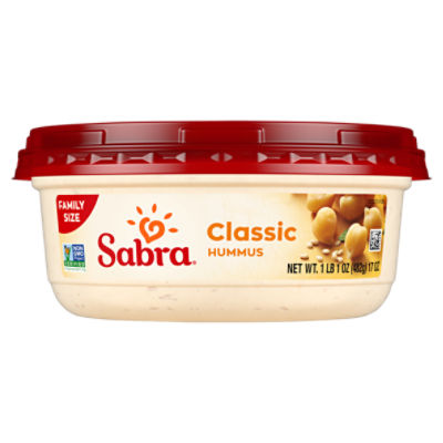 Sabra Classic Hummus Family Size, 17 oz