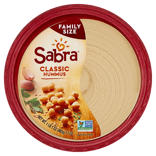Sabra Classic Hummus Family Size, 17 oz