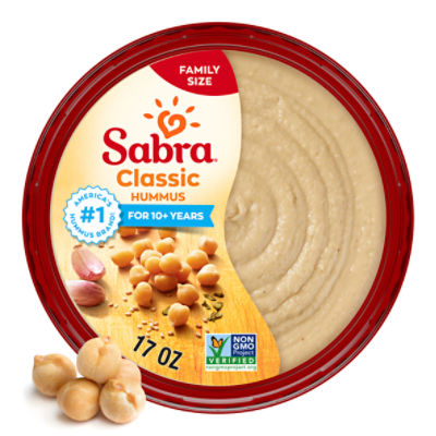 Sabra Sabra Classic Hummus Family Size, 7 oz, 17 Ounce 