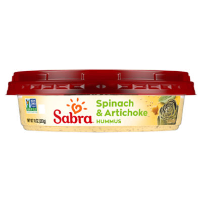 Sabra Spinach & Artichoke Hummus, 10 oz