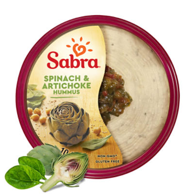 Spinach-Artichoke Hummus 12/10oz
