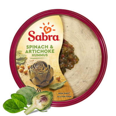 Sabra Spinach & Artichoke Hummus, 10 oz, 10 Ounce