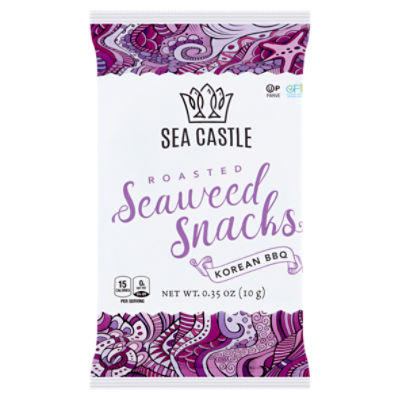 Sea Castle Roasted Korean BBQ Seaweed Snacks 0.35 oz Fairway