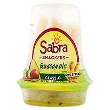 Sabra Snack Pack, Classic Guacamole with Tortilla Chips, 2.8 Ounce