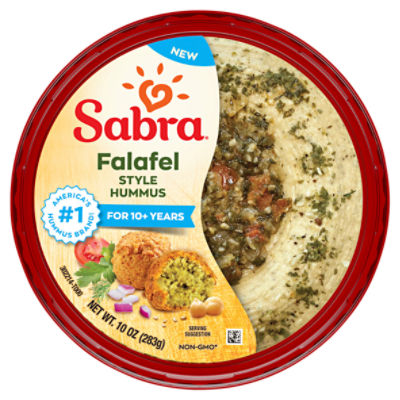 Sabra Falafel Style Hummus, 10 oz