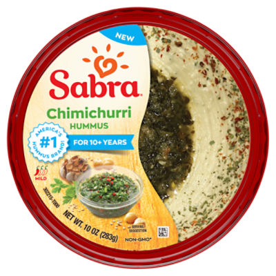 Sabra Chimichurri Hummus, 10 oz