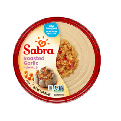 Sabra Roasted Garlic Hummus, 8 oz