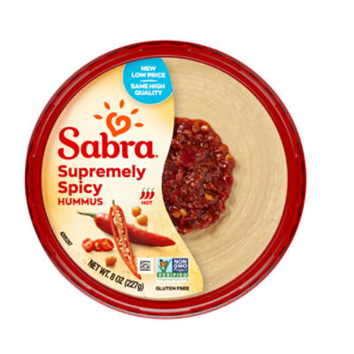 Sabra Supremely Spicy Hummus, 8 oz