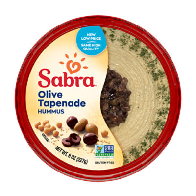 Sabra Olive Tapenade Hummus, 8 oz