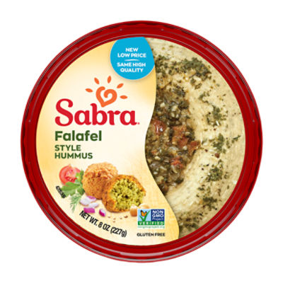 Sabra Falafel Hummus, 8 oz