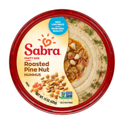 Sabra Roasted Pine Nuts Hummus, 15 oz