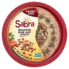 Sabra Roasted Pine Nut Hummus Family Size, 1 lb 1 oz