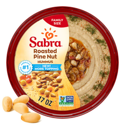 Pinenut Hummus 12/17oz, 17 Ounce