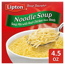 Lipton Soup Secrets Noodle Instant Soup Mix, 4.5 Ounce
