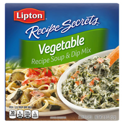 Lipton Recipe Secrets Onion Dry Soup and Dip Mix, 2 oz, 2 Pack 