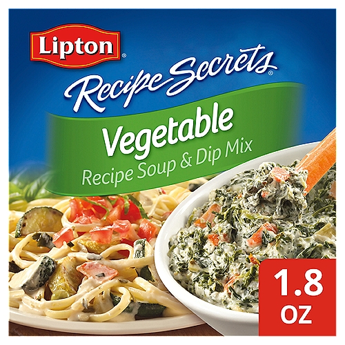 Lipton Recipe Secrets Vegetable Recipe Soup & Dip Mix, 2 count, 1.8 oz