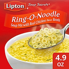 Lipton Soup Secrets Ring-O-Noodle Soup Mix, 2 count, 4.9 oz