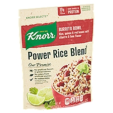 Knorr Knorr Selects Burrito Bowl, Power Rice Blend, 4.9 Ounce