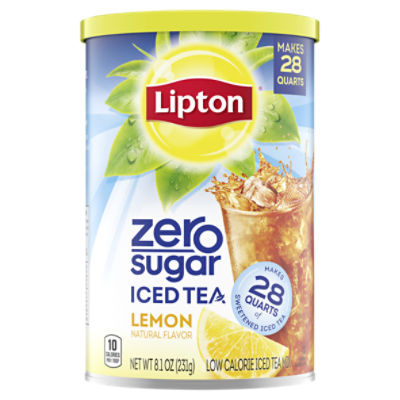 Lipton Zero Sugar Lemon Iced Tea Mix 28 QT