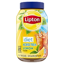 Lipton Diet Lemon, Iced Tea, 5.9 Ounce