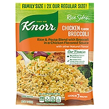Knorr Rice Sides Chicken Broccoli Flavor, Rice & Pasta Blend, 11 Ounce