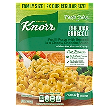 Knorr Cheddar Broccoli, Pasta Sides, 8.3 Ounce