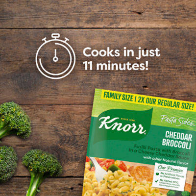 Knorr Pasta Sides Cheddar Broccoli Family Pack  OZ