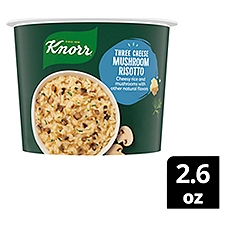 Knorr Rice Cup 3 Cheese Mushroom Risotto 2.6 oz, 2.6 Ounce