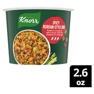 Knorr Pasta Cup Spicy Korean-Style BBQ 2.6 oz