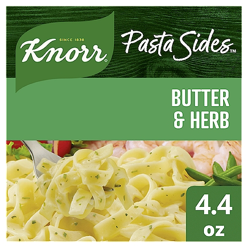 Knorr Pasta Sides Butter & Herb Fettuccine, 4.4 oz
