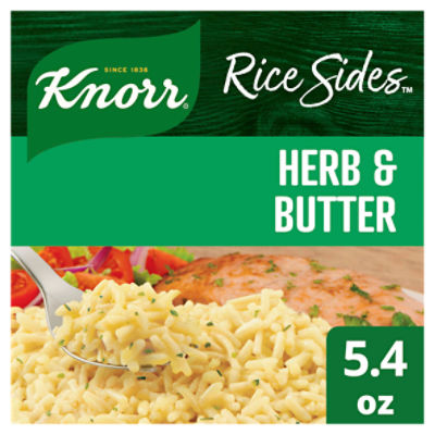 Knorr Rice Sides Herb & Butter Long Grain Rice and Vermicelli Pasta Blend 5.4 oz, 5.4 Ounce