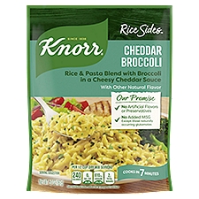 Knorr Cheddar Broccoli Rice Side Dish, 5.7 Ounce