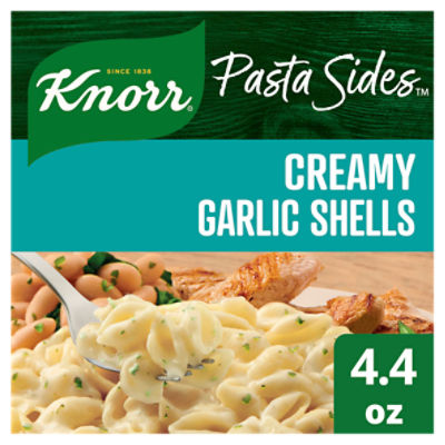 Knorr Pasta Sides Creamy Garlic Shells  oz