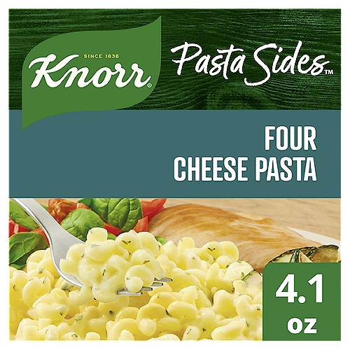 Knorr Pasta Sides Four Cheese Pasta, 4.1 oz