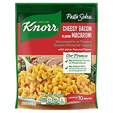Knorr Pasta Sides Pasta Side Dish Cheesy Bacon Macaroni, 3.8 Ounce