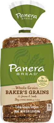 Panera Bread Baker's Grains Sliced Bread, 25 oz