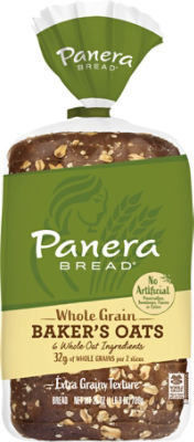 Panera Bread Baker's Oats Sliced Bread, 25 oz