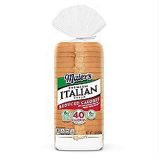 Maier's Reduced Calorie Premium, Italian Bread, 16 Ounce