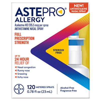 Astepro Allergy Antihistamine Nasal Spray, 0.78 fl oz