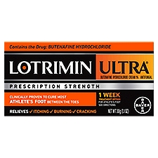 Lotrimin Ultra Prescription Strength Antifungal Cream, 1.1 oz