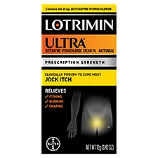Lotrimin Ultra Prescription Strength Butenafine Hydrochloride Cream 1%, 0.42 oz, 0.42 Ounce