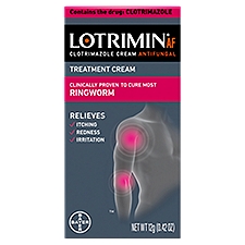 Lotrimin AF Clotrimazole Antifungal Treatment Cream, 0.42 oz, 0.42 Ounce