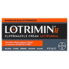 Lotrimin AF Clotrimazole Antifungal Cream, 1.1 oz, 1.1 Ounce