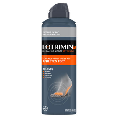 Lotrimin Antifungal Athlete's Foot Powder Spray, 4.6 oz