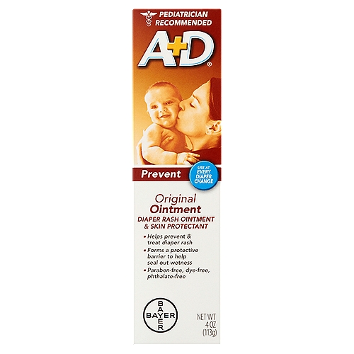 A+D Prevent Original Ointment, 4 oz