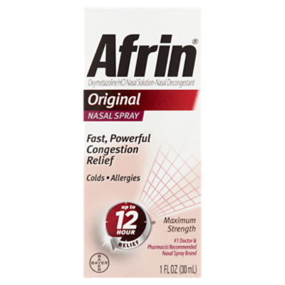 Afrin Original Nasal Spray, 1 fl oz