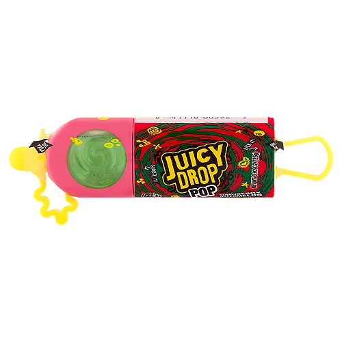Juicy Drop Pop Strawberry Watermelon Candy, Ages 4+, 0.92 oz