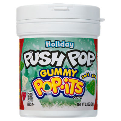 Push Pop Gummy Popits Candy, Ages 4+, 2.0 oz