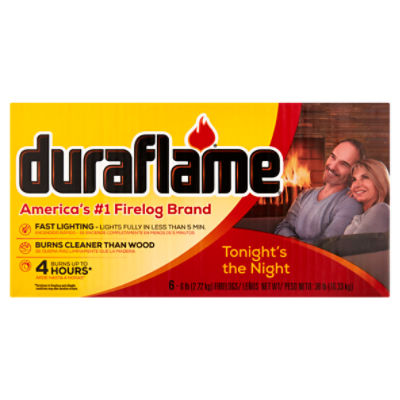 Duraflame Firelog, 6 lb, 6 count ShopRite