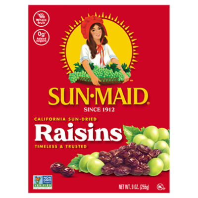 Sun-Maid California Sun-Dried Raisins, 9 oz